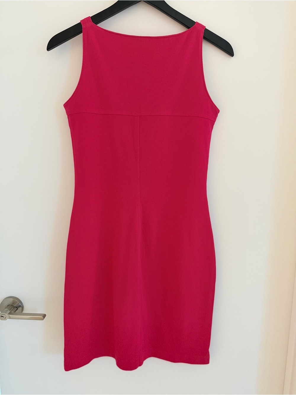 Lacoste Fuchsia Sleeveless Tank Dress - Picture 5 of 6